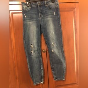 Pistola Jeans With Zipper Hem Size 29